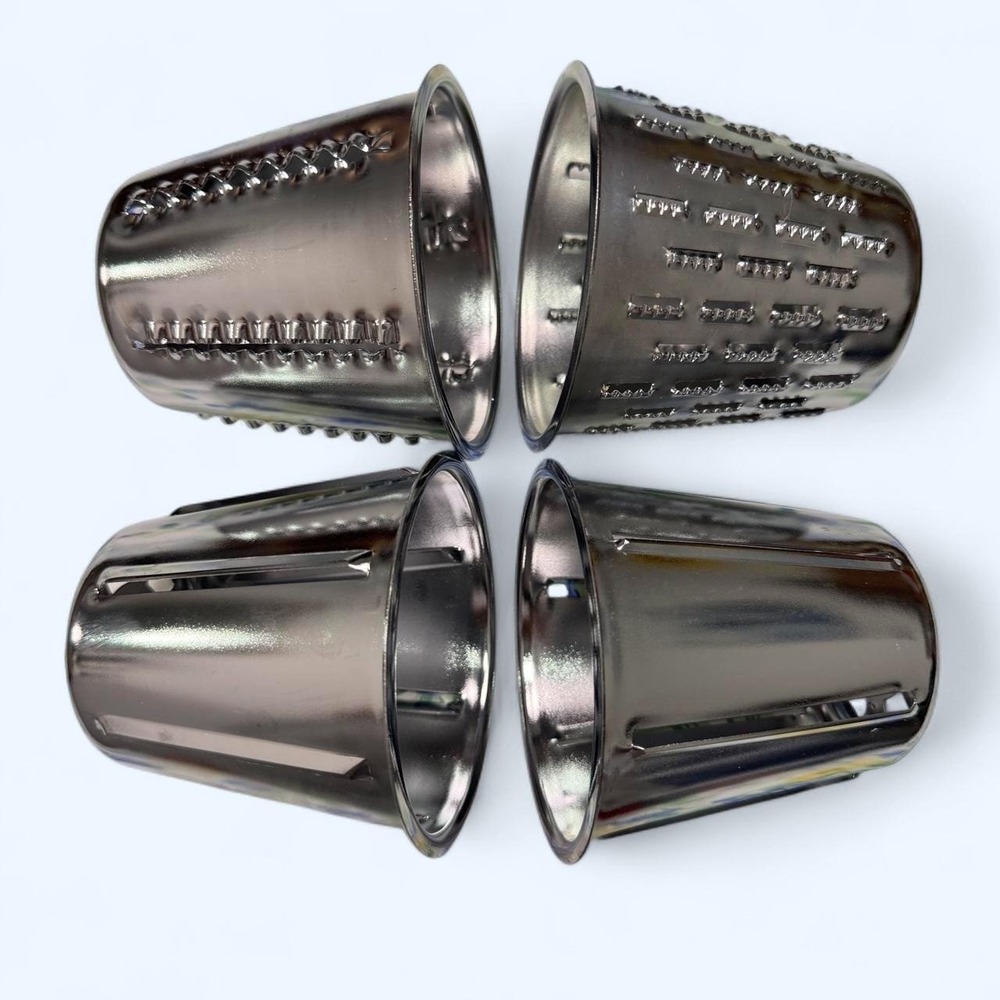 Saladmaster V Machine Stainless Steel Cutting Cone Set 1-4 Replacement Parts